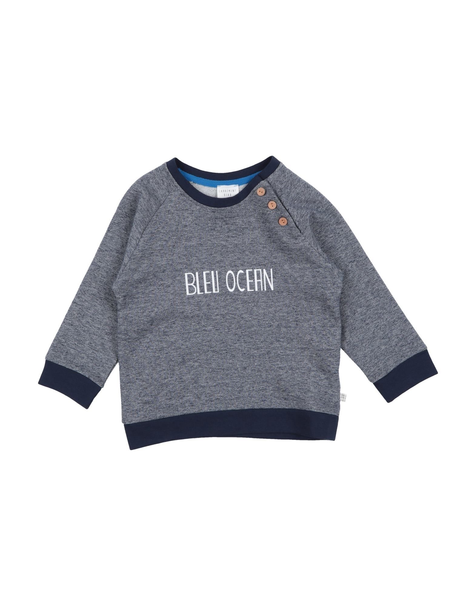 Carrèment Beau Kids' Sweatshirts In Slate Blue