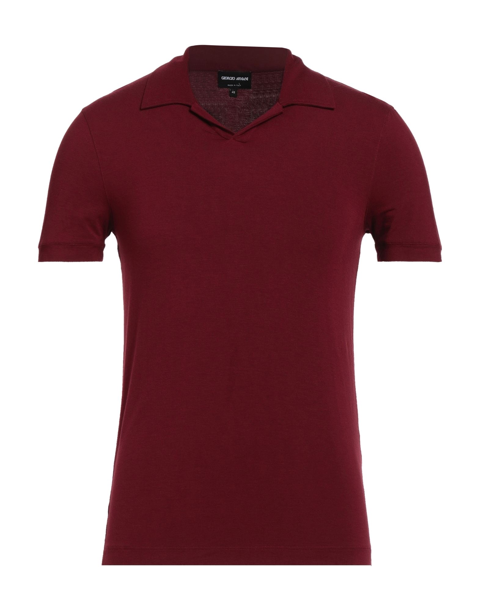 Giorgio Armani Polo Shirts In Red