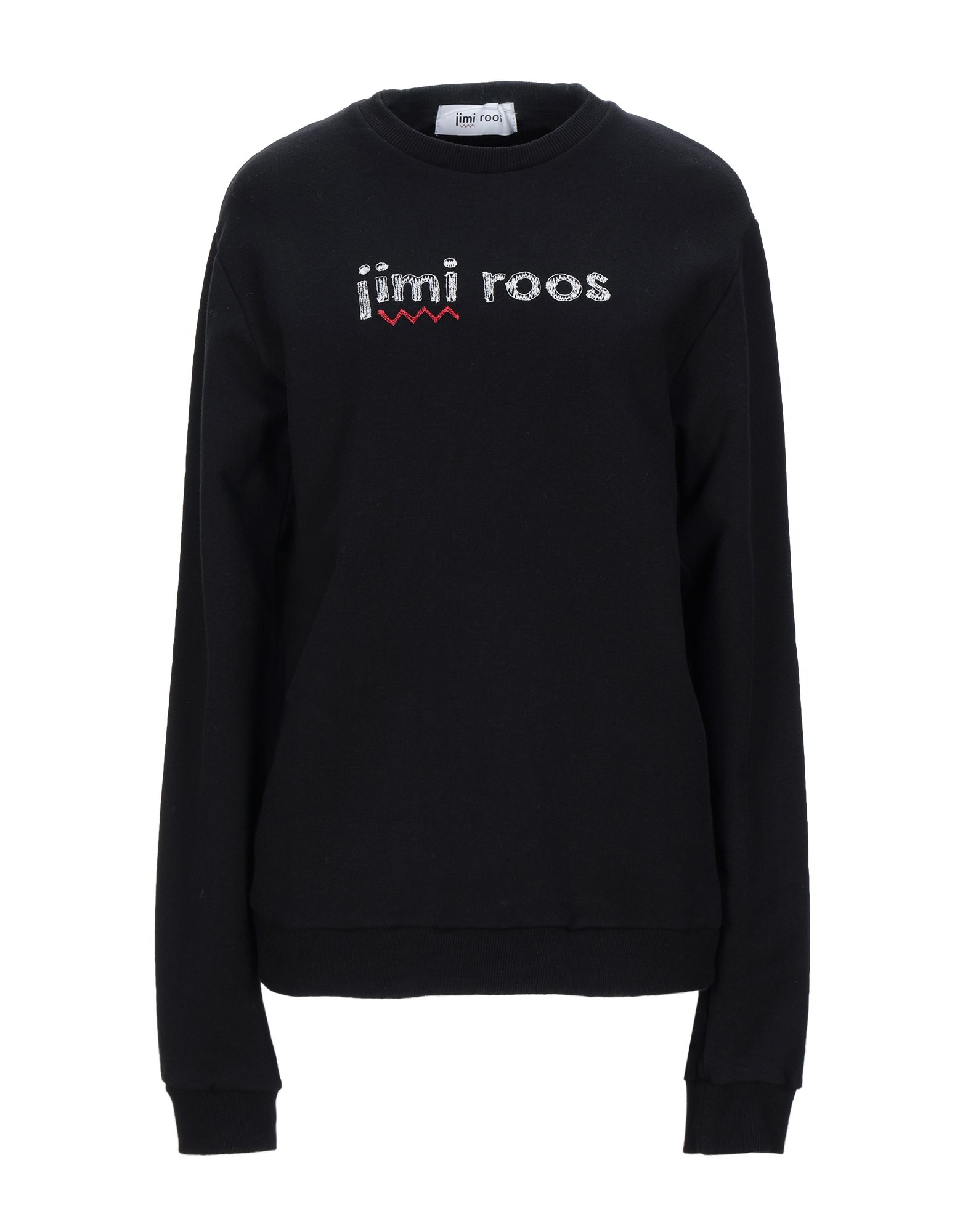 《セール開催中》JIMI ROOS レディース スウェットシャツ ブラック XS コットン 100%