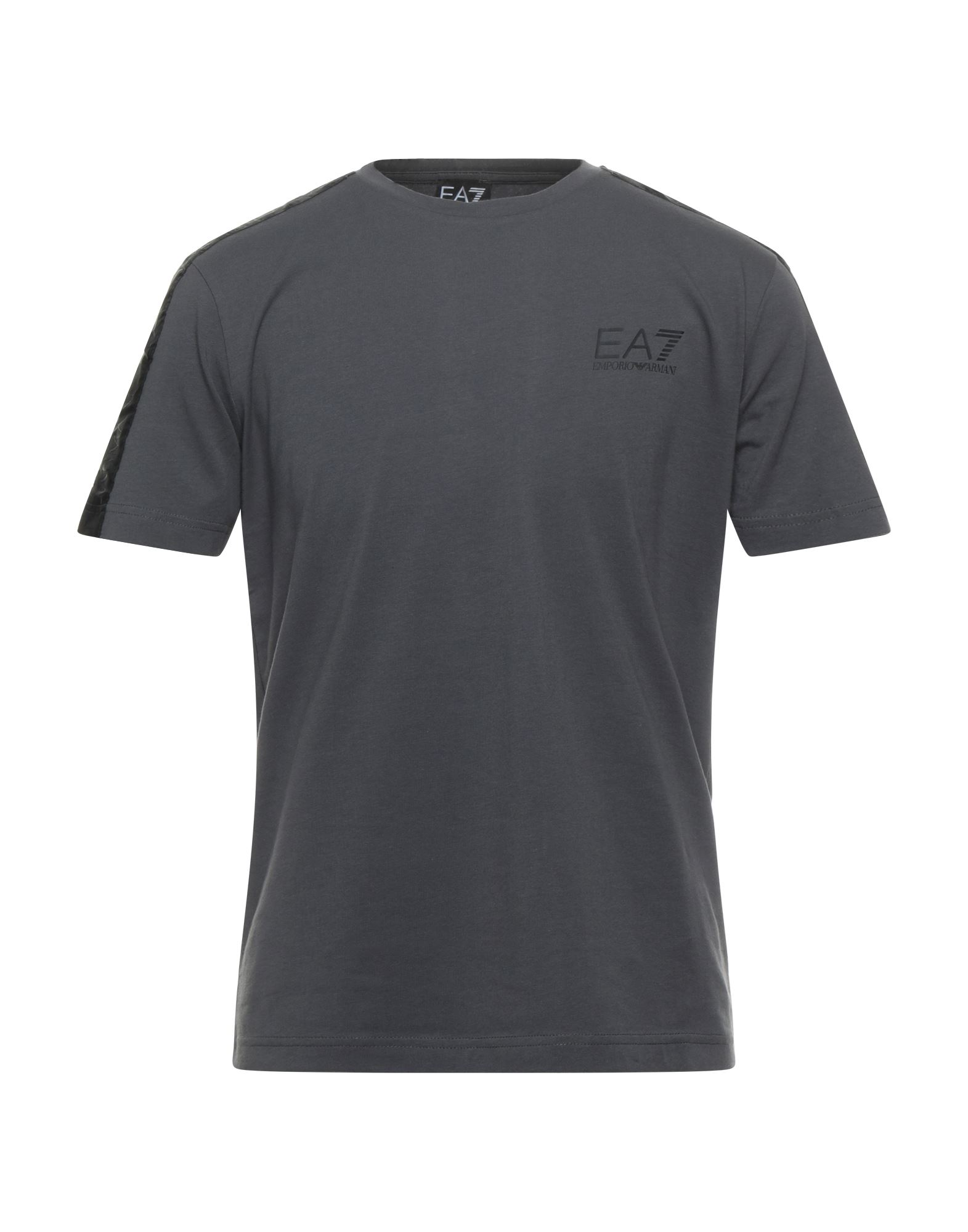 Ea7 T-shirts In Grey
