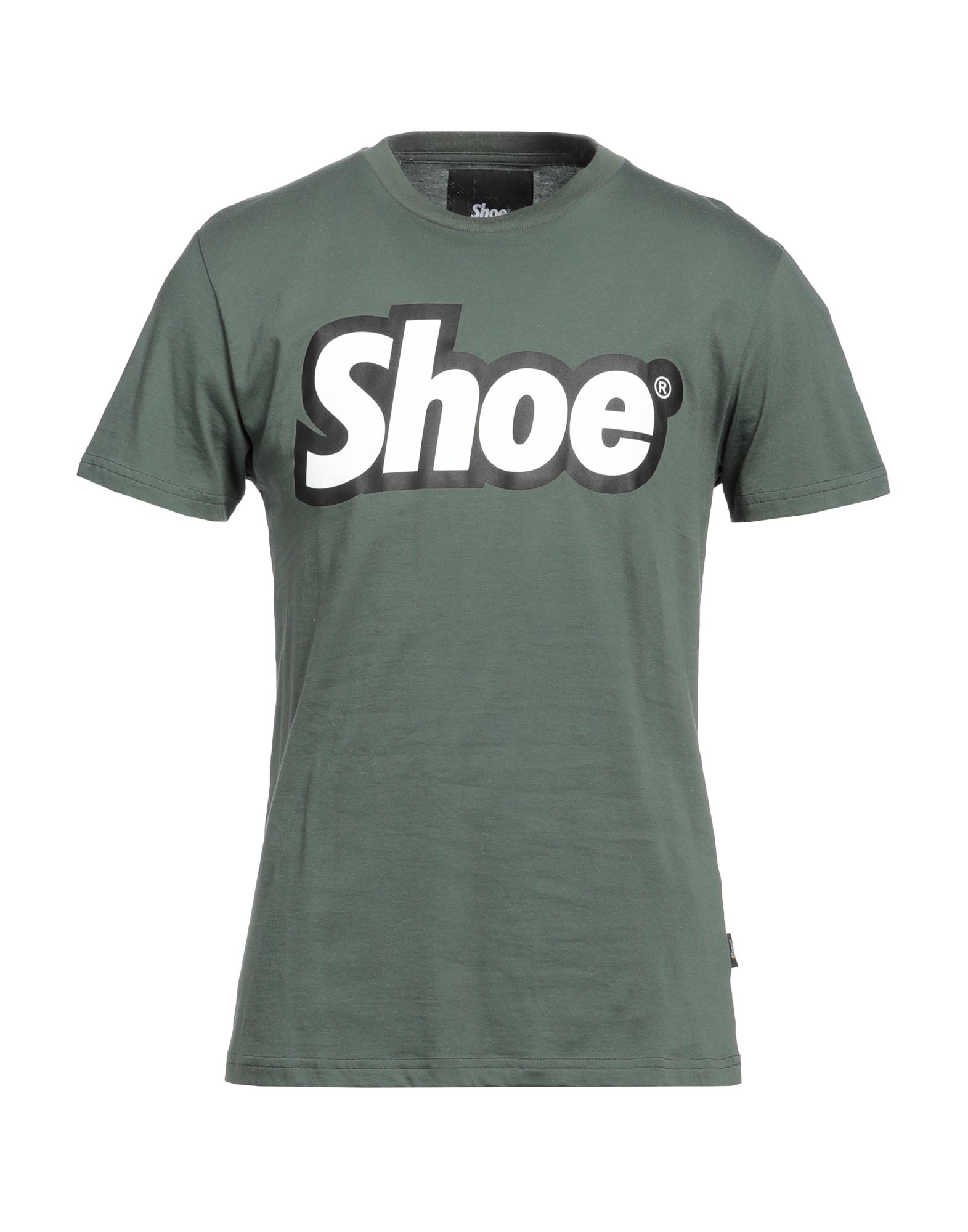 Shoe® Shoe Man T-shirt Military Green Size Xxl Cotton