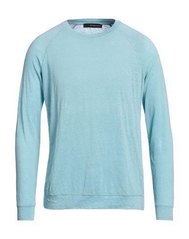 Shop Jeordie's Man T-shirt Sky Blue Size L Linen, Elastane