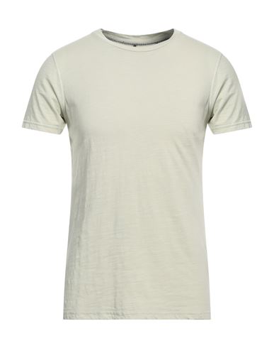 Woman T-shirt Grey Size M Cotton