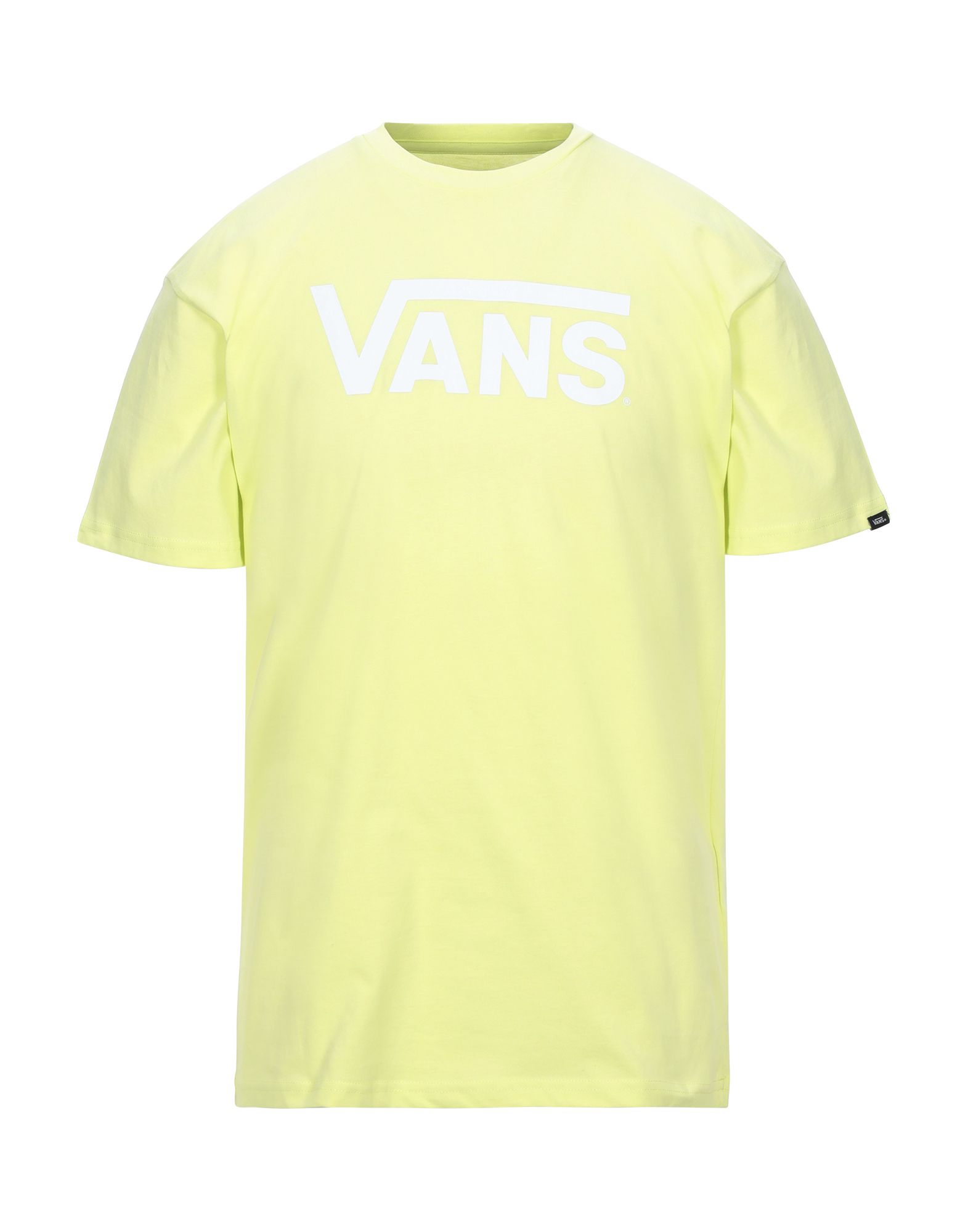 《セール開催中》VANS メンズ T シャツ ライトイエロー S コットン 100%