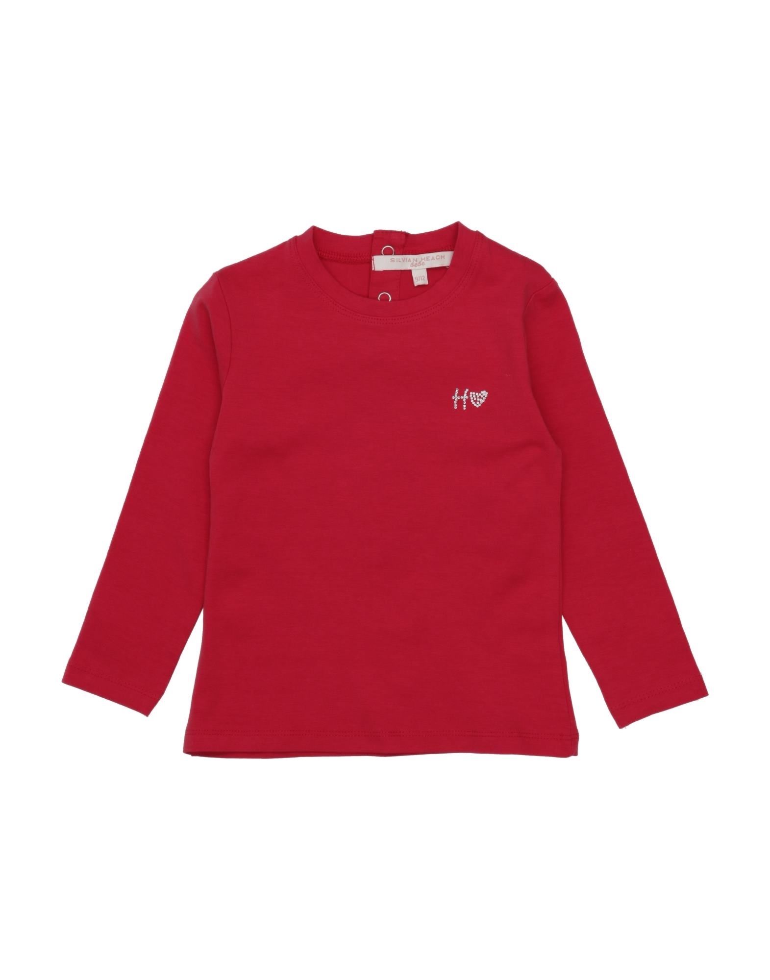 Silvian Heach Kids' T-shirts In Red