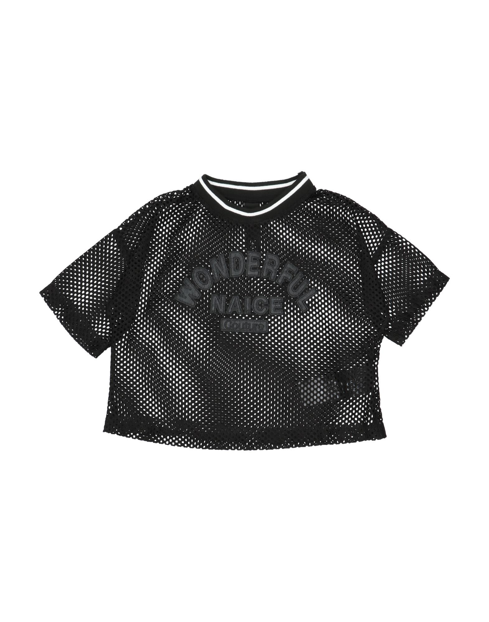 Naïce Kids' T-shirts In Black
