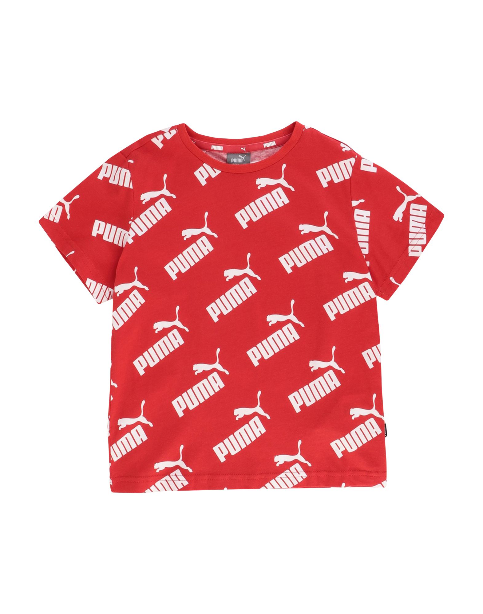 Puma Kids'  Amplified Aop Tee B Toddler Boy T-shirt Red Size 6 Cotton