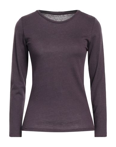 Majestic Filatures Woman T-shirt Purple Size 3 Cotton, Cashmere
