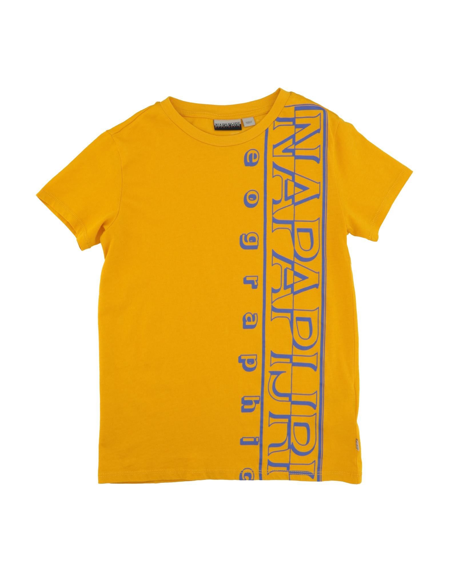 Napapijri T-shirts In Yellow