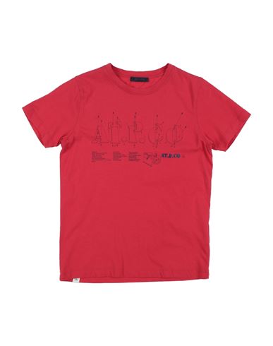 At.p.co Babies' At. P.co Toddler Boy T-shirt Red Size 5 Cotton