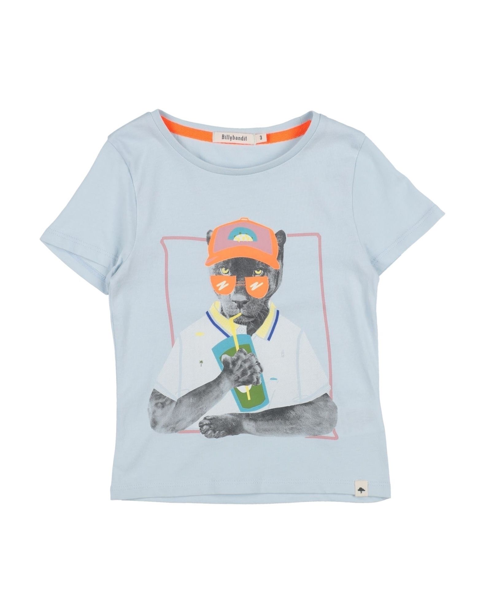 Billybandit Kids'  Toddler Boy T-shirt Sky Blue Size 6 Cotton