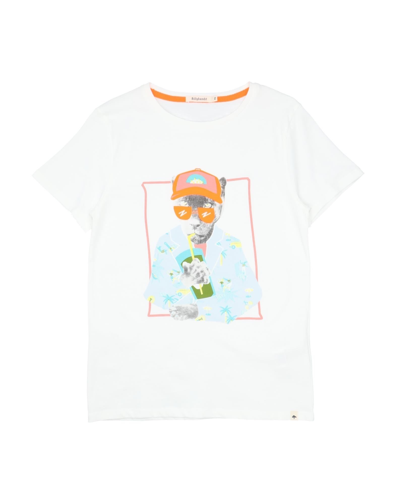 Billybandit Kids'  Toddler Boy T-shirt White Size 6 Cotton