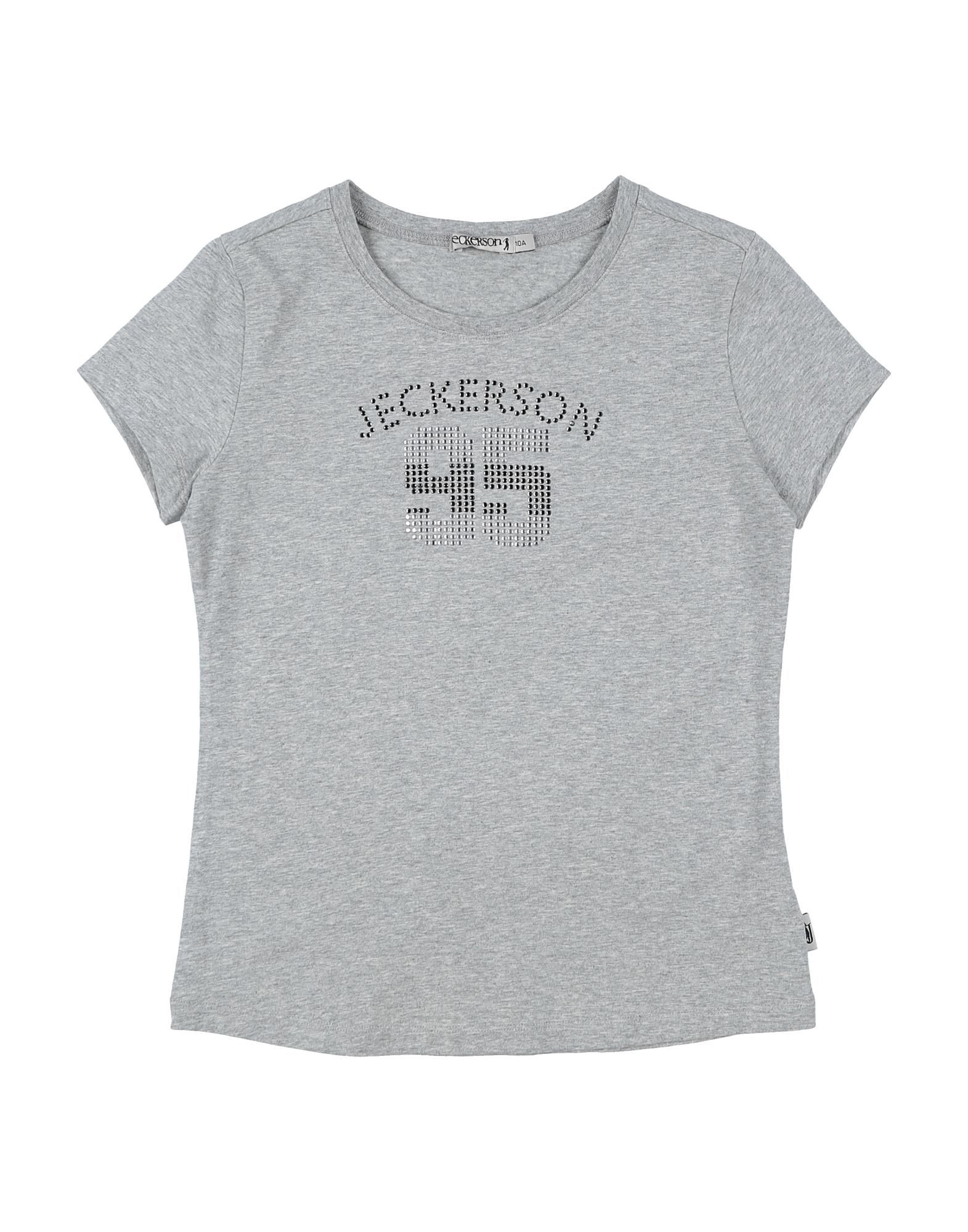 Jeckerson Kids' T-shirts In Grey