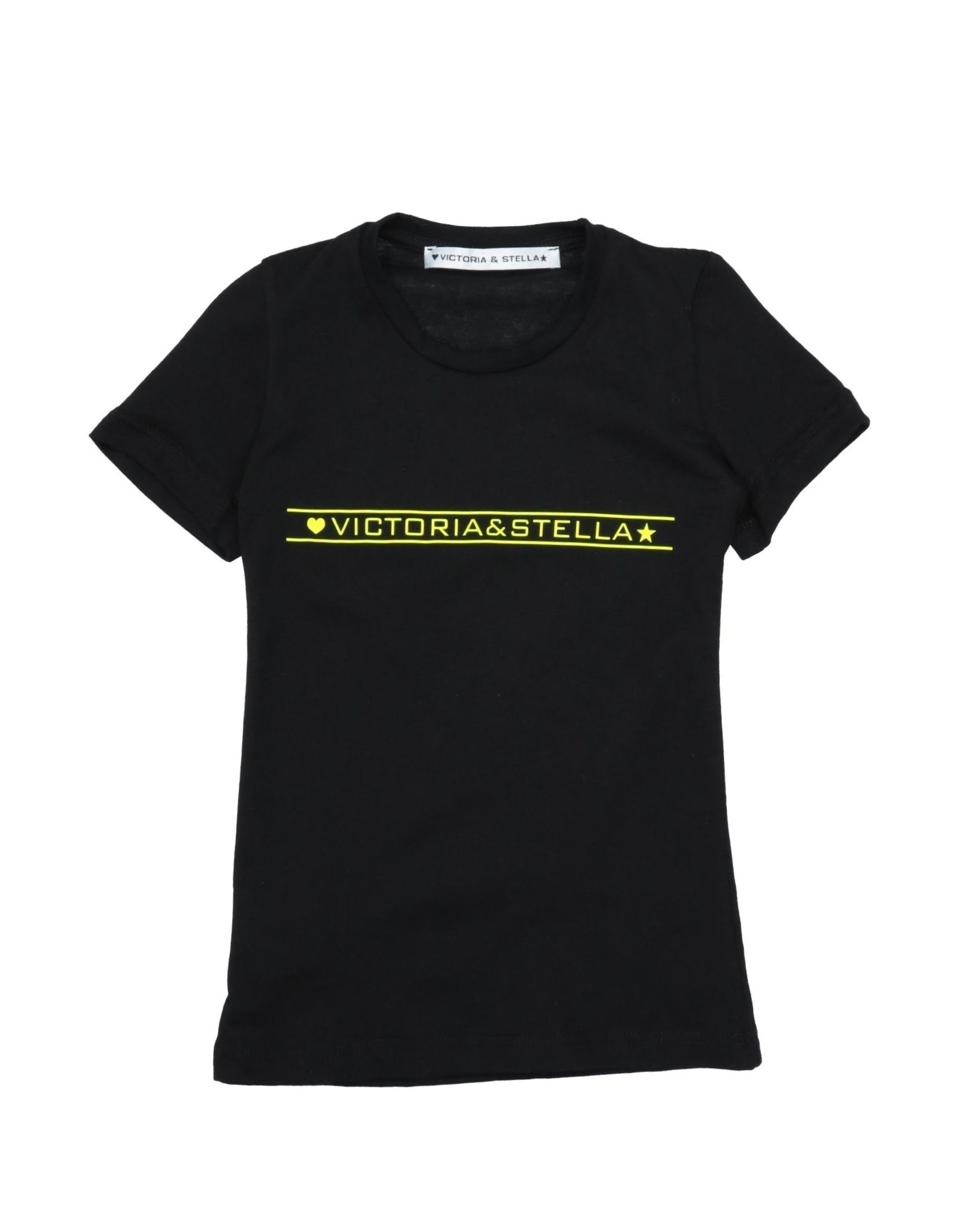 Victoria & Stella Kids' T-shirts In Black