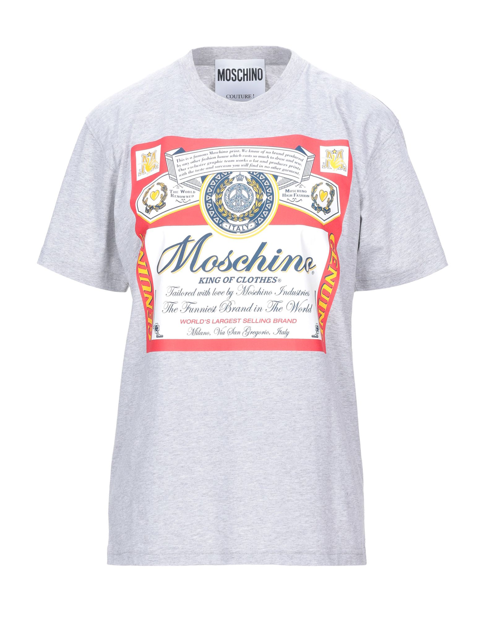 モスキーノ Moschino レディースtシャツ カットソー 通販 人気ランキング 価格 Com