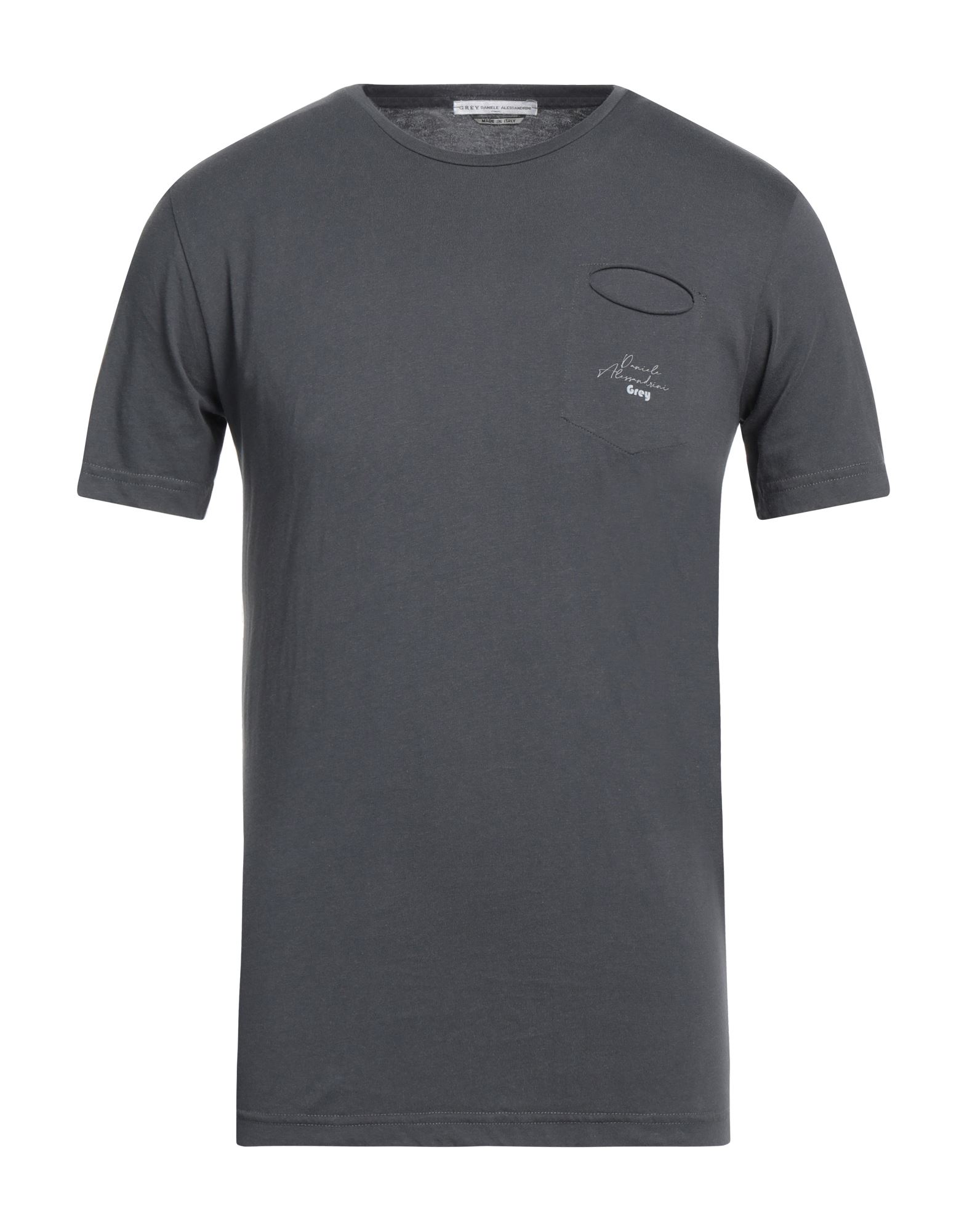 Grey Daniele Alessandrini T-shirts In Grey