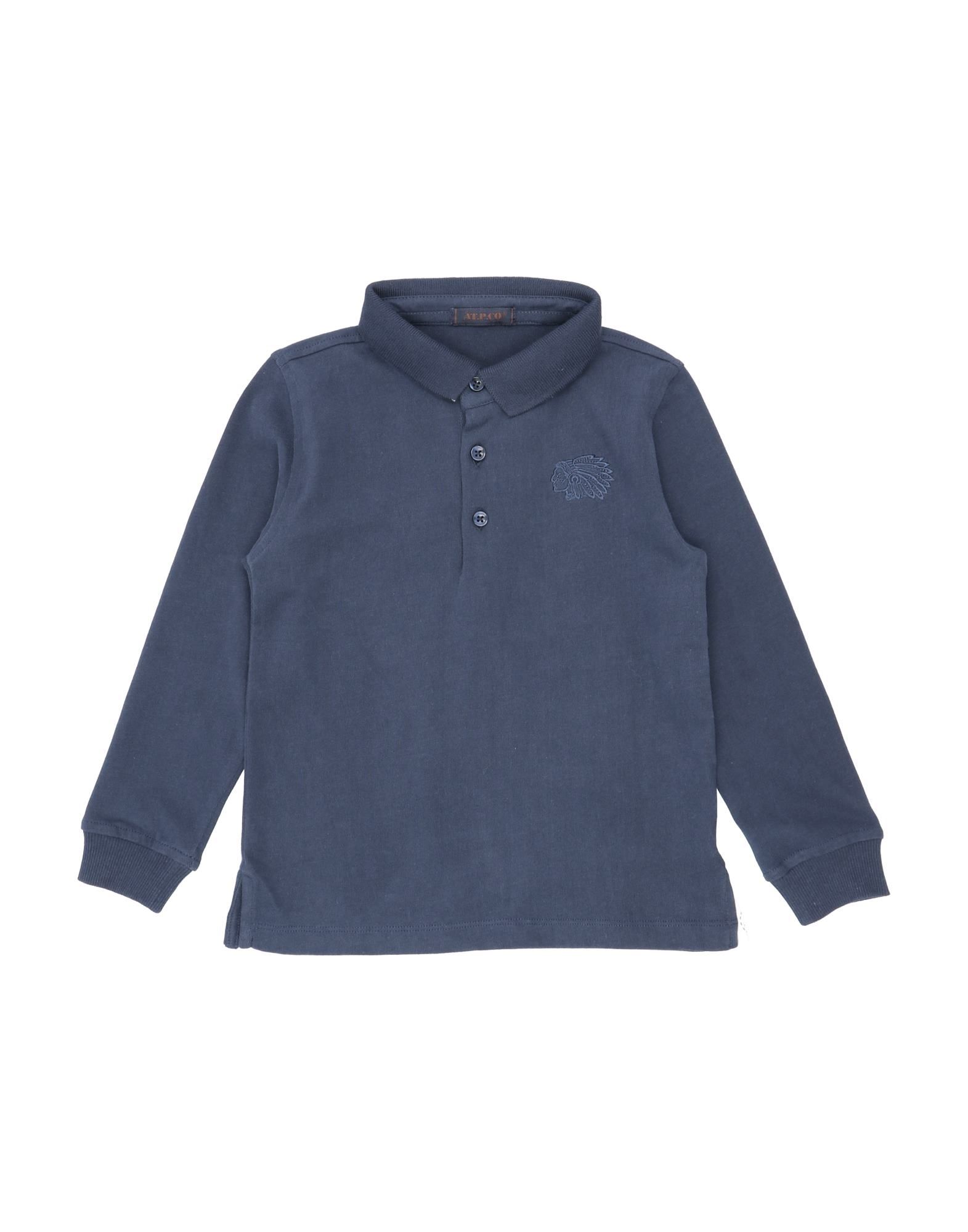At.p.co Kids' Polo Shirts In Dark Blue