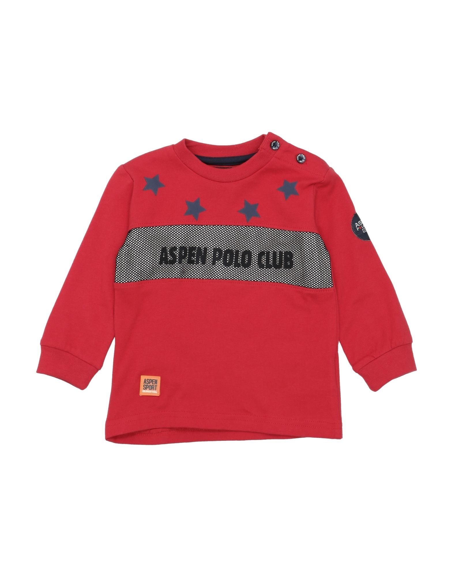 Aspen Polo Club Kids' T-shirts In Red