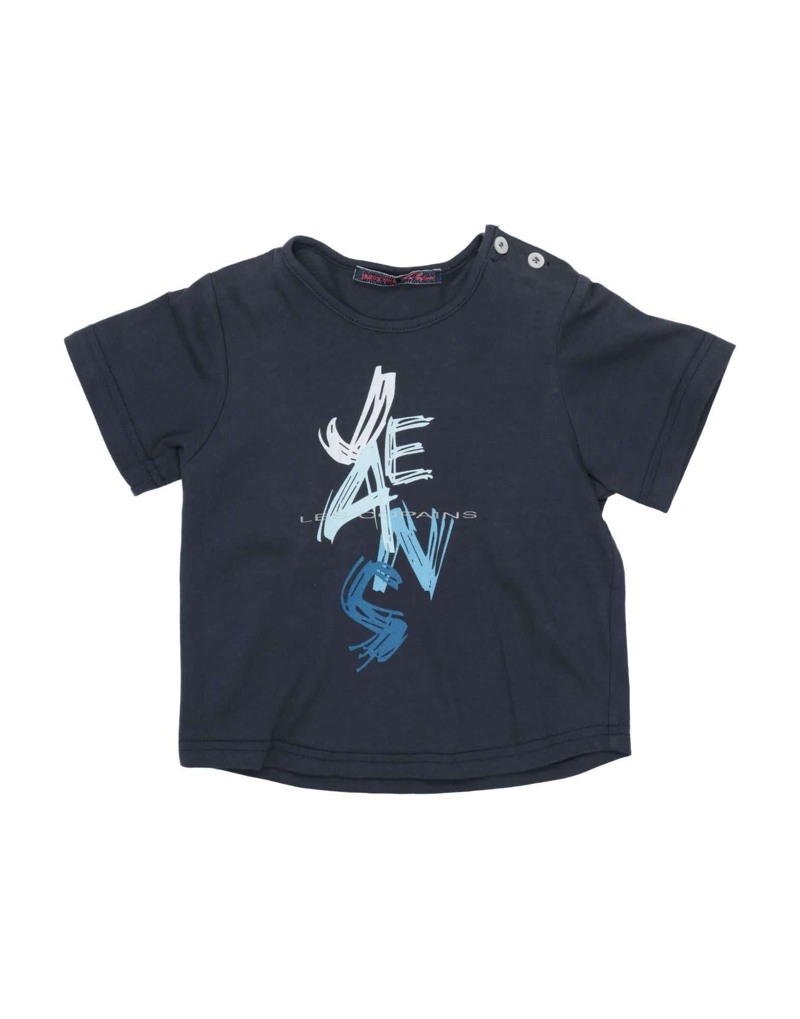 Jeans Les Copains Kids' T-shirts In Dark Blue