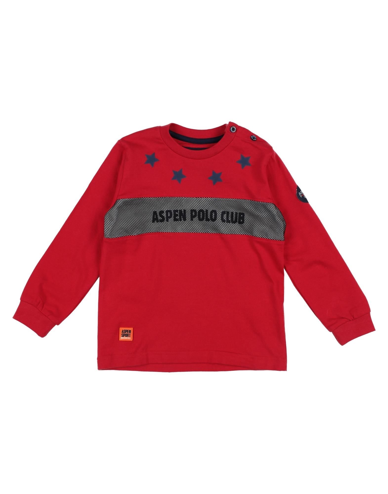 Aspen Polo Club Kids' T-shirts In Red