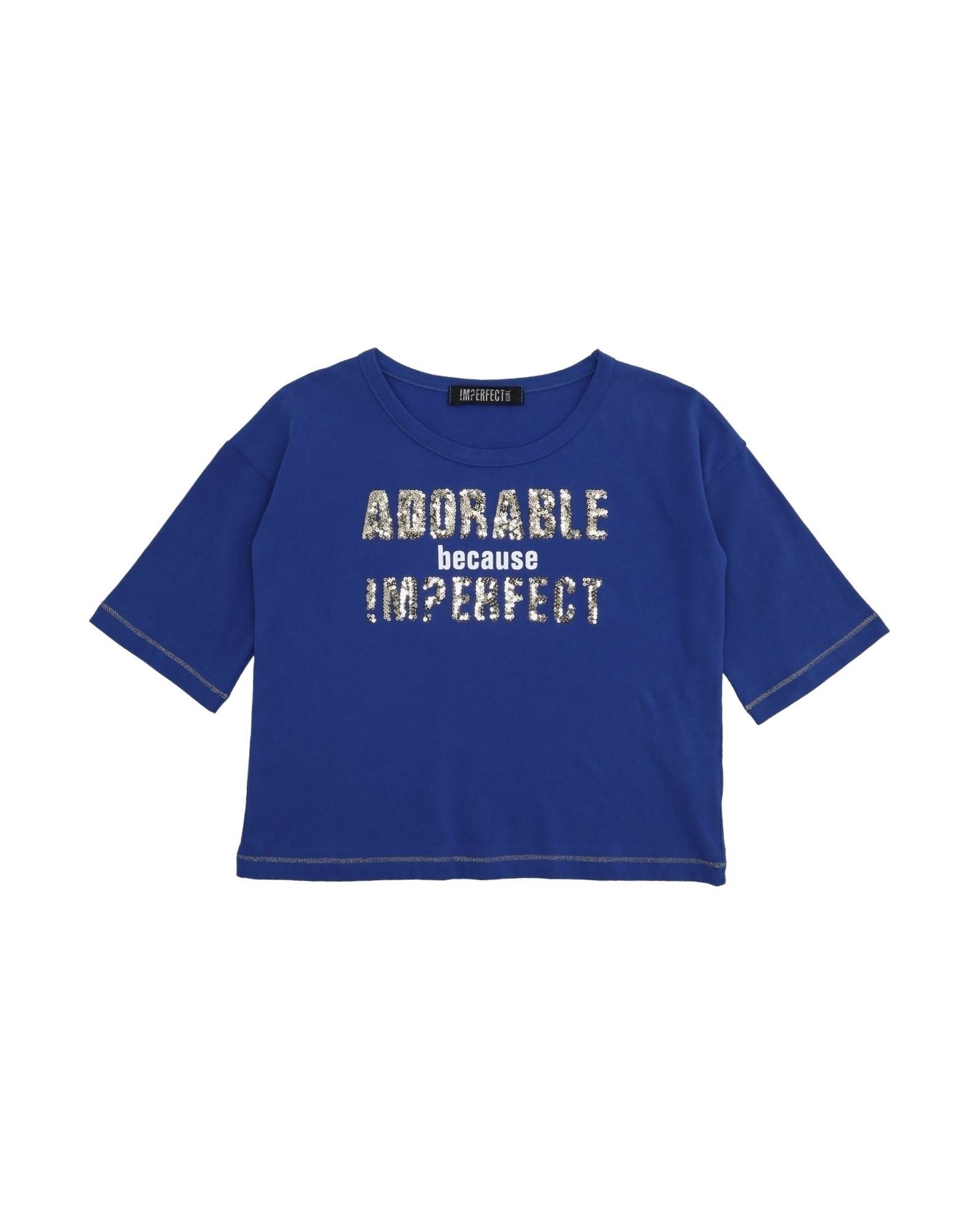!m?erfect Kids'  T-shirts In Blue