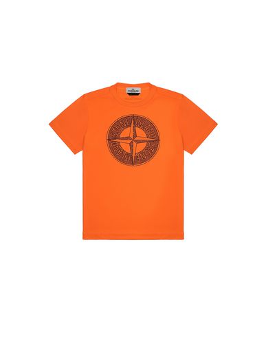 STONE ISLAND JUNIOR Short sleeve t-shirt Man 21658 f