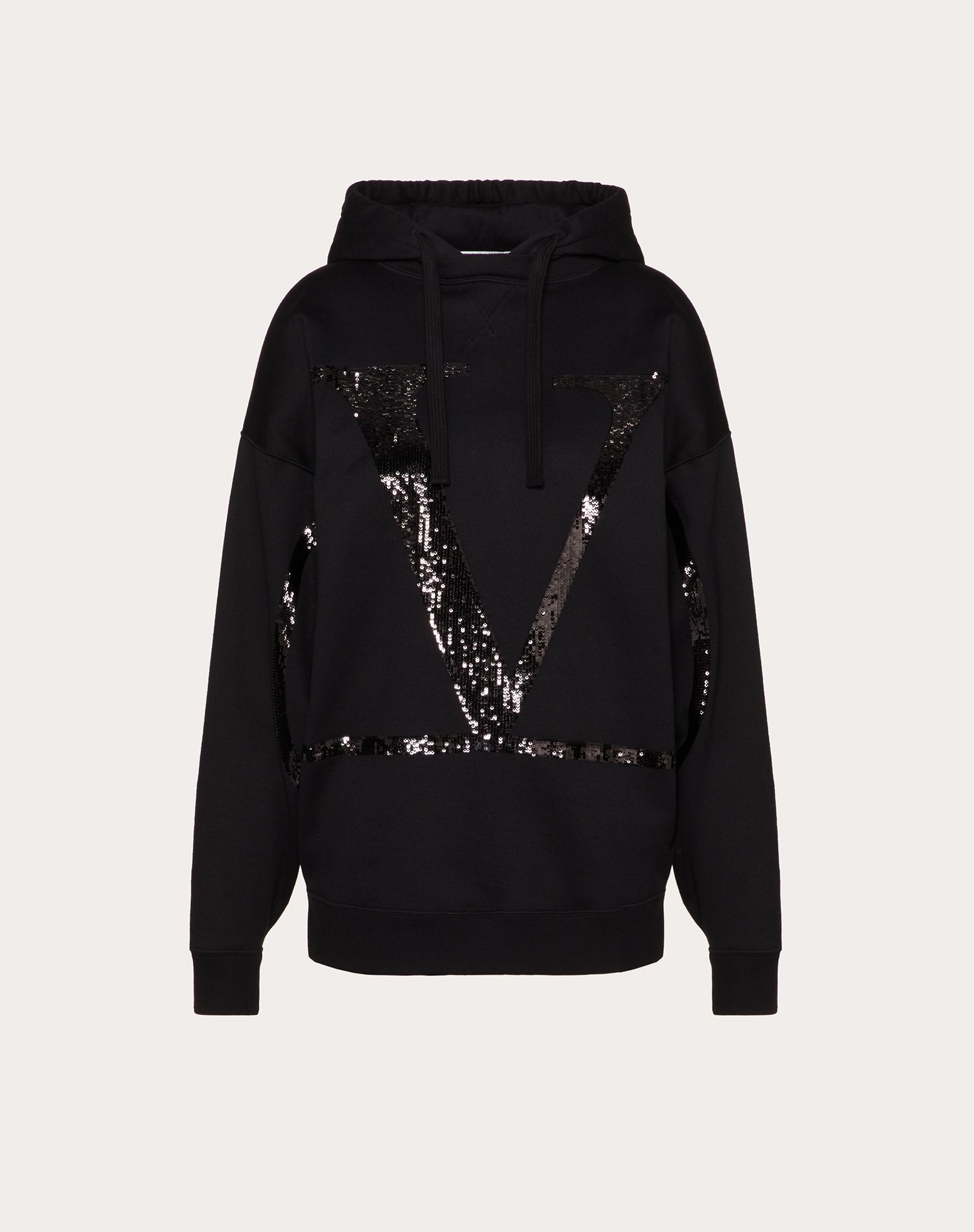 valentino sweatshirt with embroidered angel wings