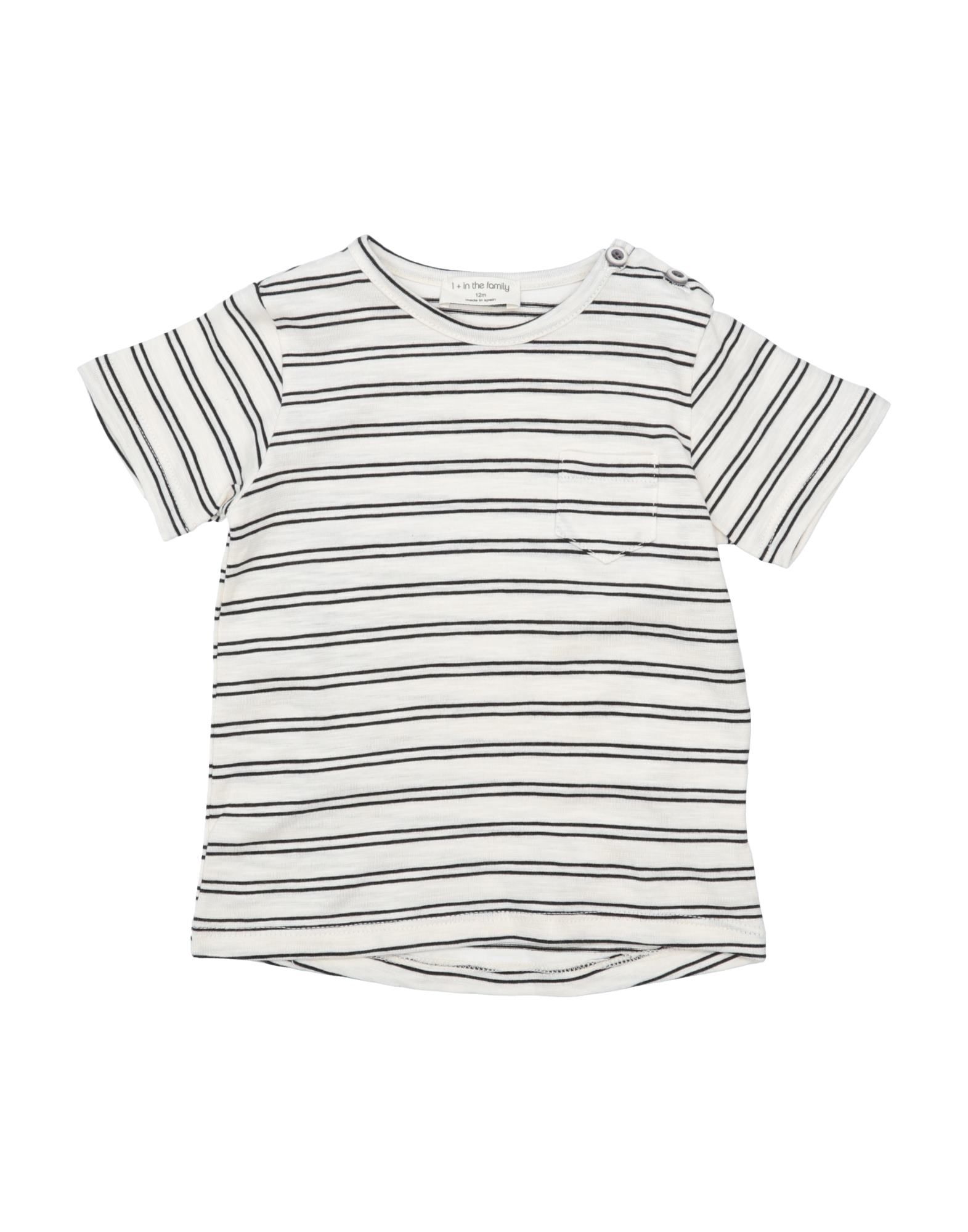 1+ In The Family Kids' T-shirts In Ivory