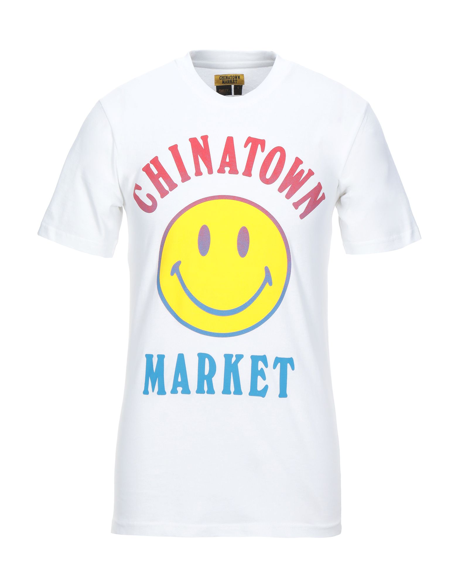 《セール開催中》CHINATOWN MARKET メンズ T シャツ ホワイト S コットン 100%
