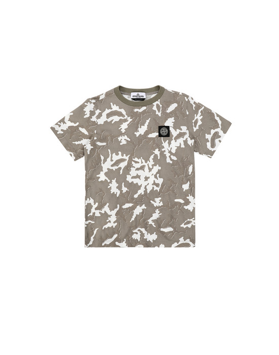 Short sleeve t-shirt Man 21650 CAMOUFLAGE Front STONE ISLAND JUNIOR