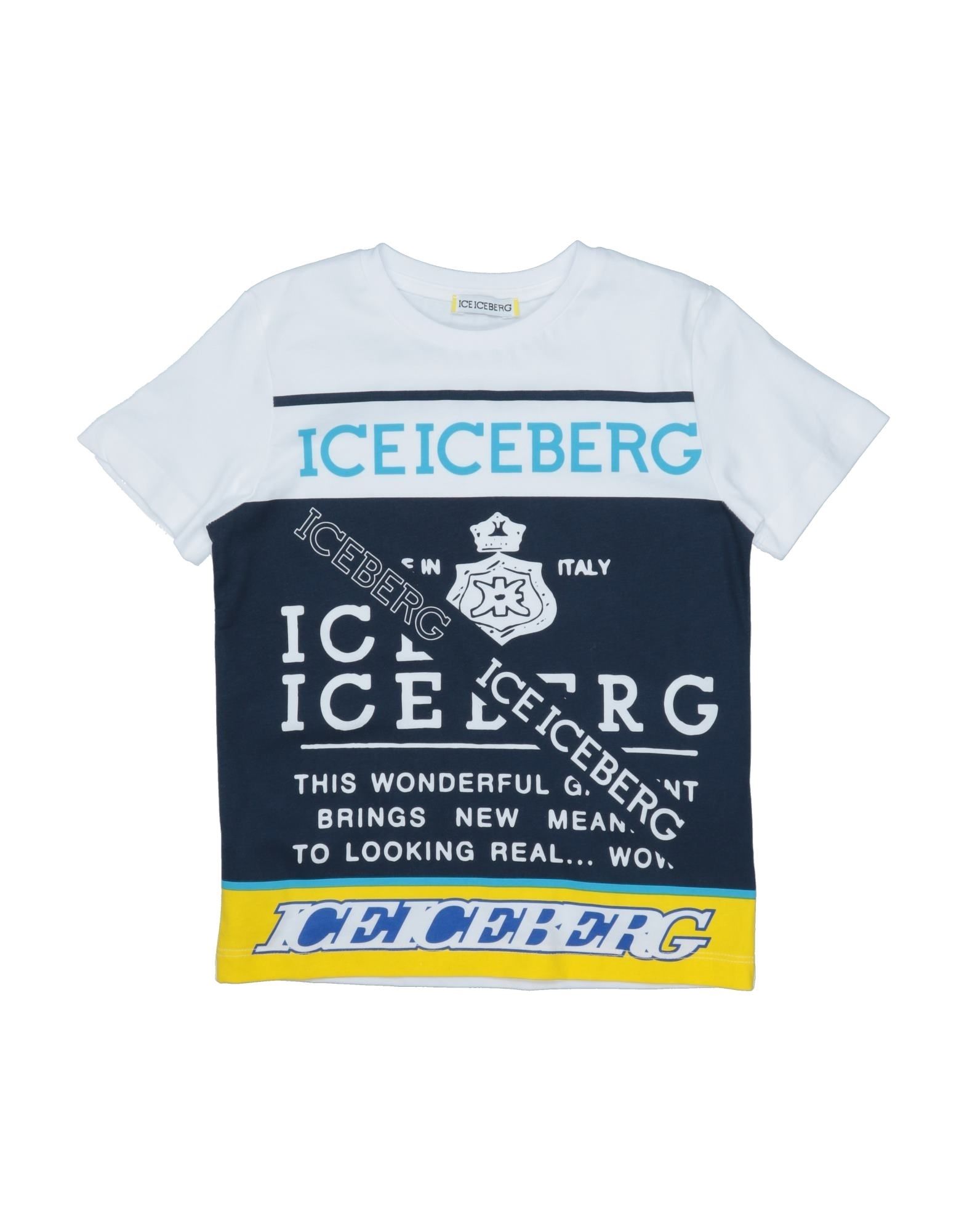 Ice Iceberg Kids' T-shirts In Dark Blue