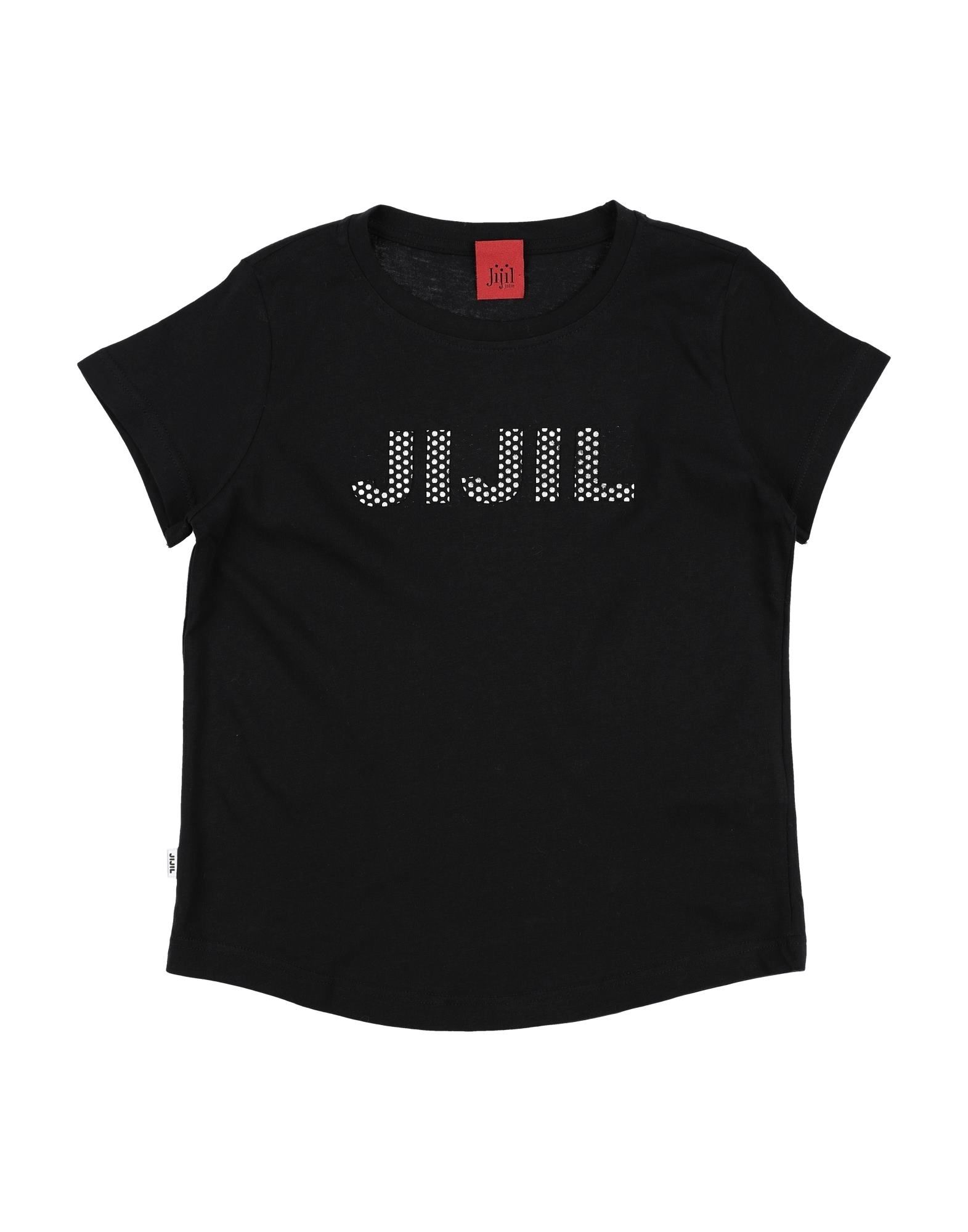 Jijil Jolie Kids'  T-shirts In Black