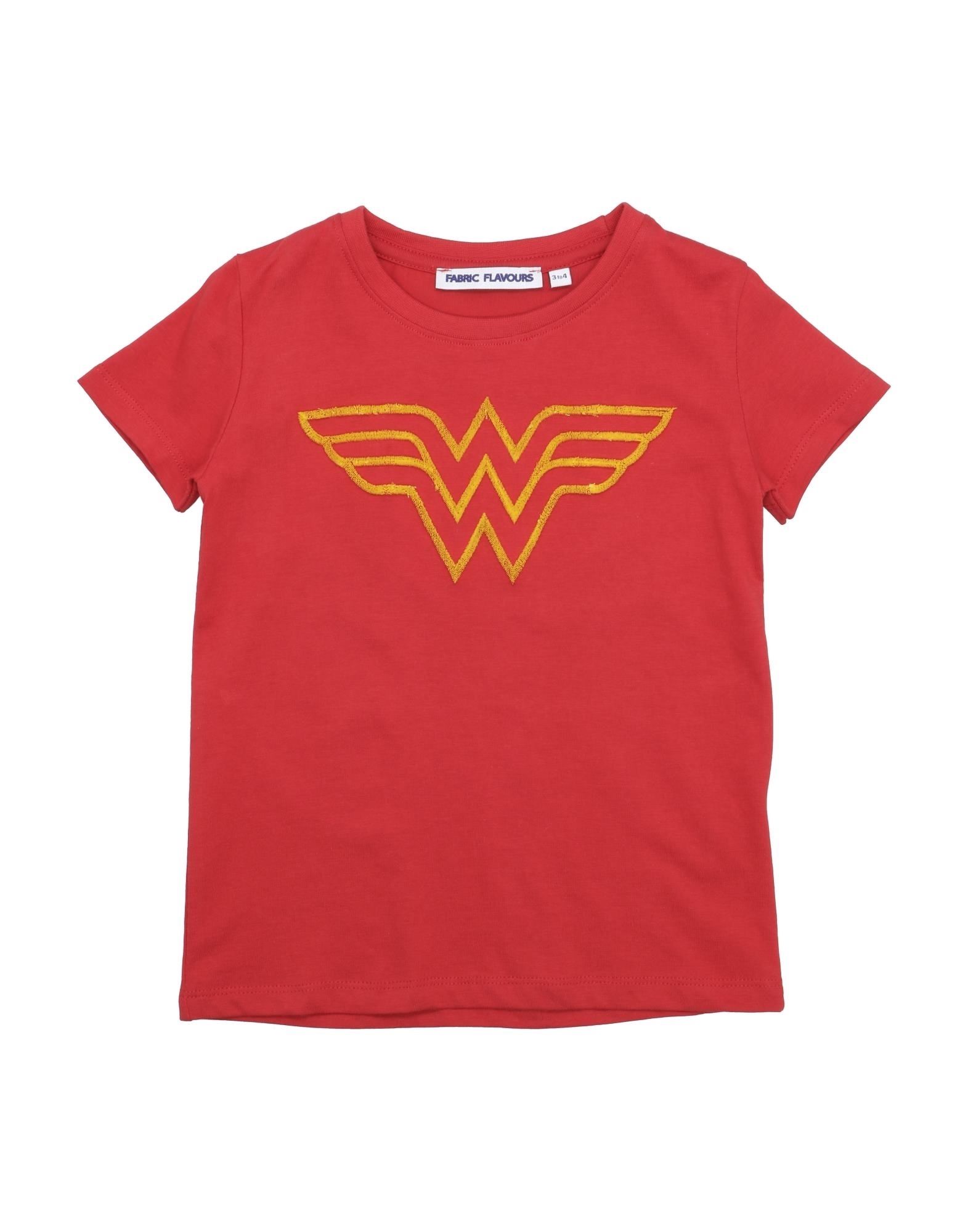 Fabric Flavours Kids' T-shirts In Red