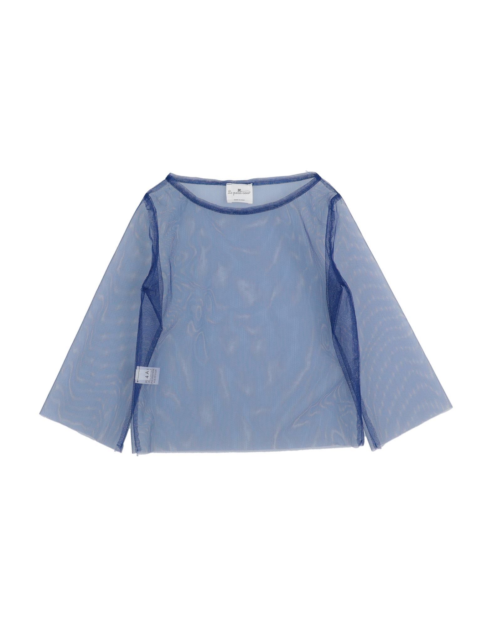 Le Petit Coco Kids' T-shirts In Blue