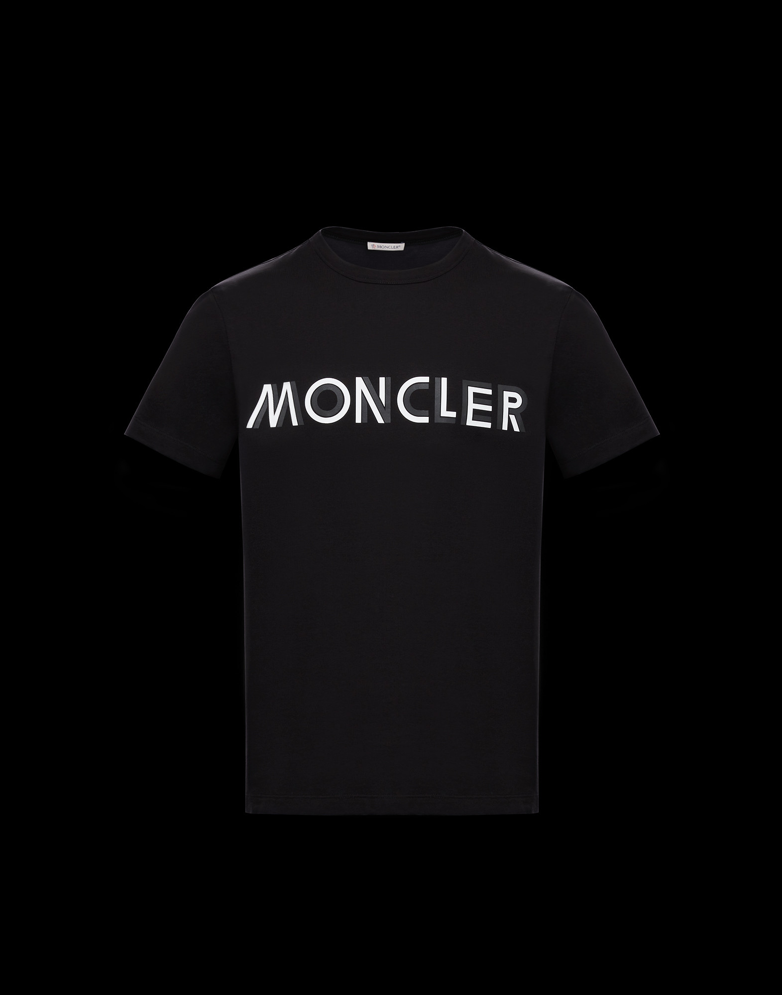 white moncler t shirt mens
