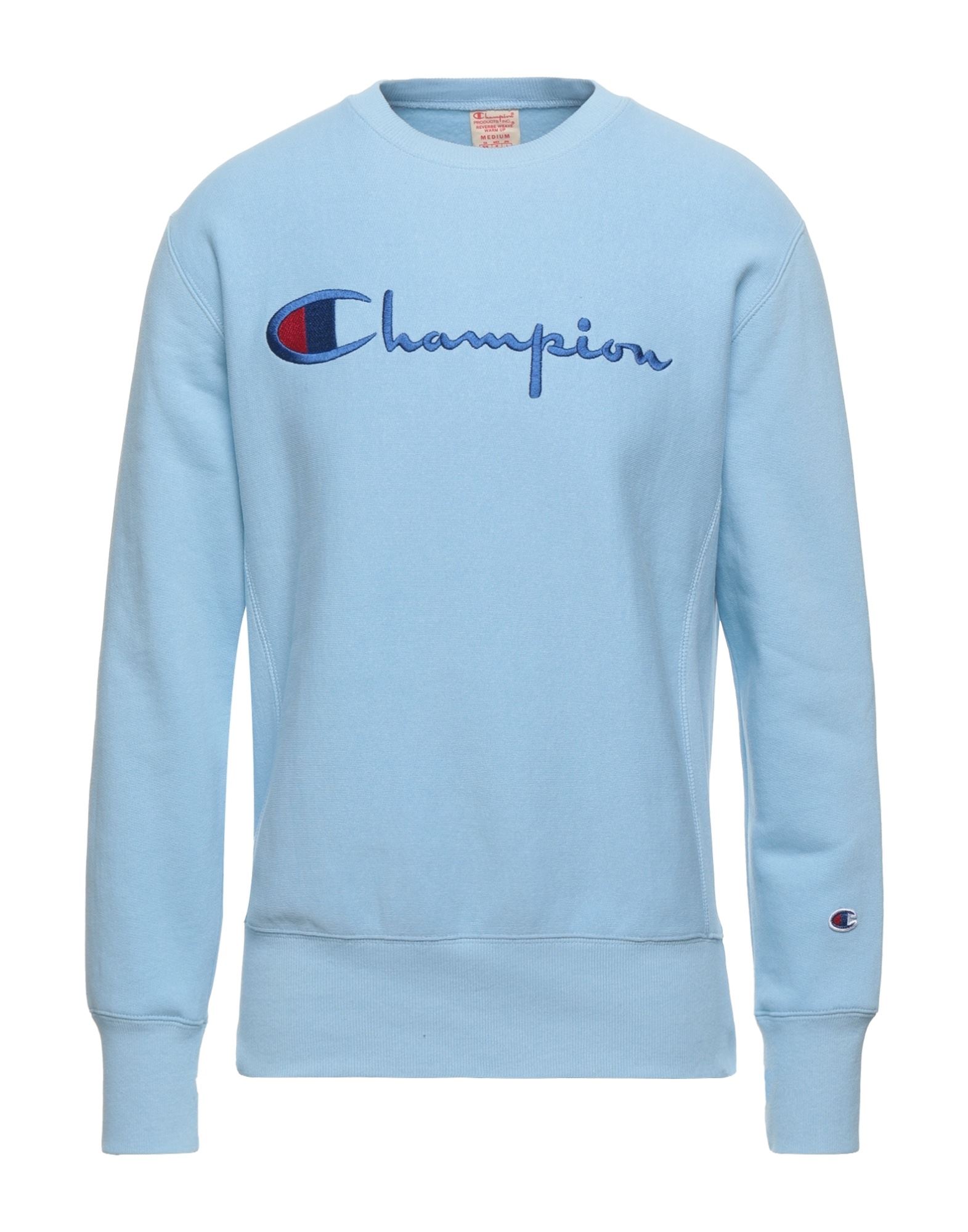 Champion Sweatshirts In Sky Blue