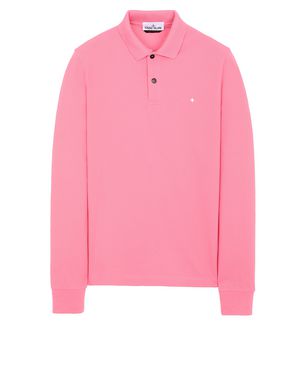 Mens long sleeve outlet stone island polo