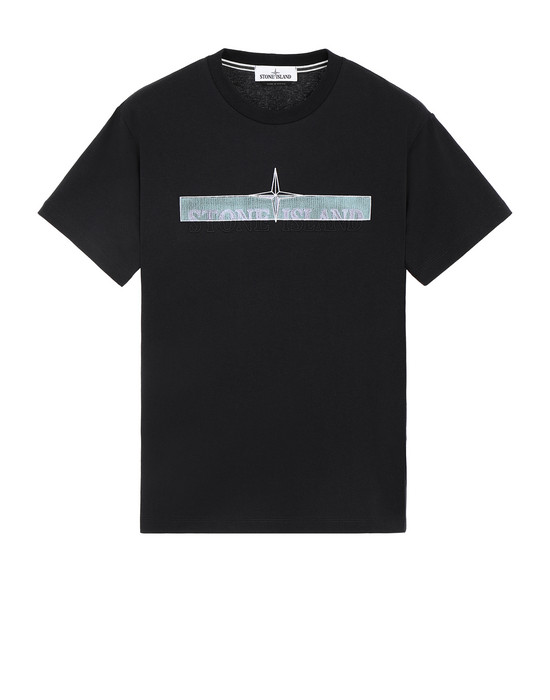 Short sleeve t-shirt Man 2NS83 3D THREAD INSTITUTIONAL Front STONE ISLAND