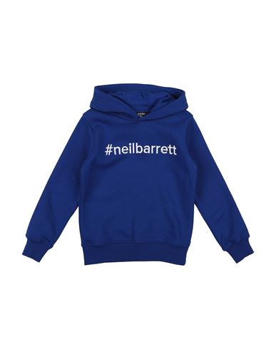 Neil Barrett Toddler Boy Sweatshirt Blue Size 6 Cotton In Blue