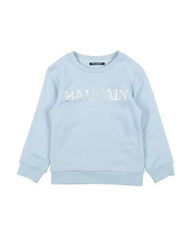Balmain Babies'  Toddler Girl Sweatshirt Sky Blue Size 4 Cotton