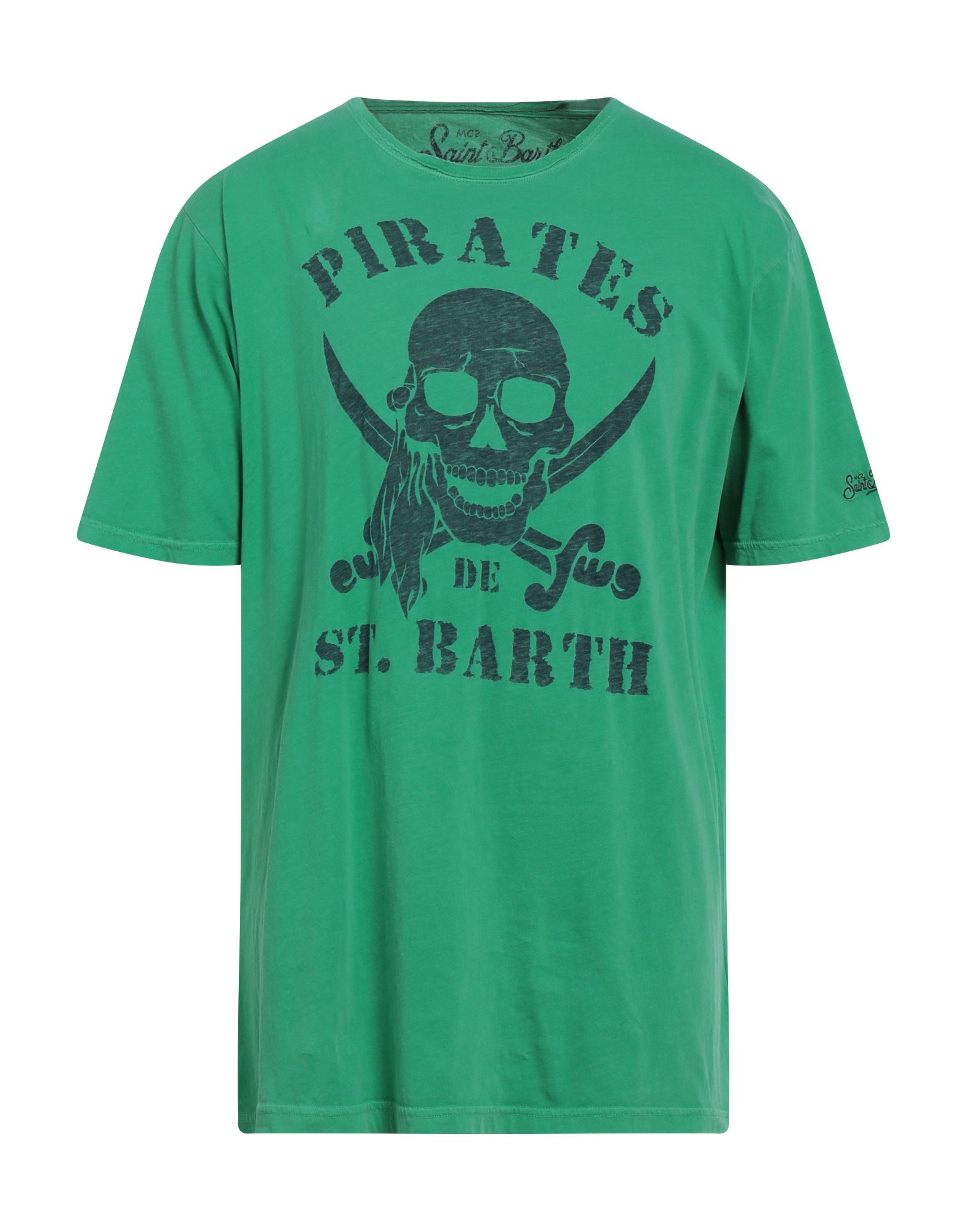 Mc2 Saint Barth T-shirts In Green