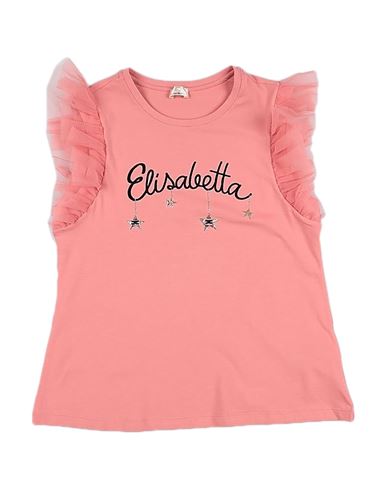 Elisabetta Franchi Babies'  Toddler Girl T-shirt Pastel Pink Size 6 Cotton, Elastane, Polyamide