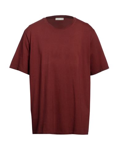 Etro Man T-shirt Rust Size L Cotton In Red