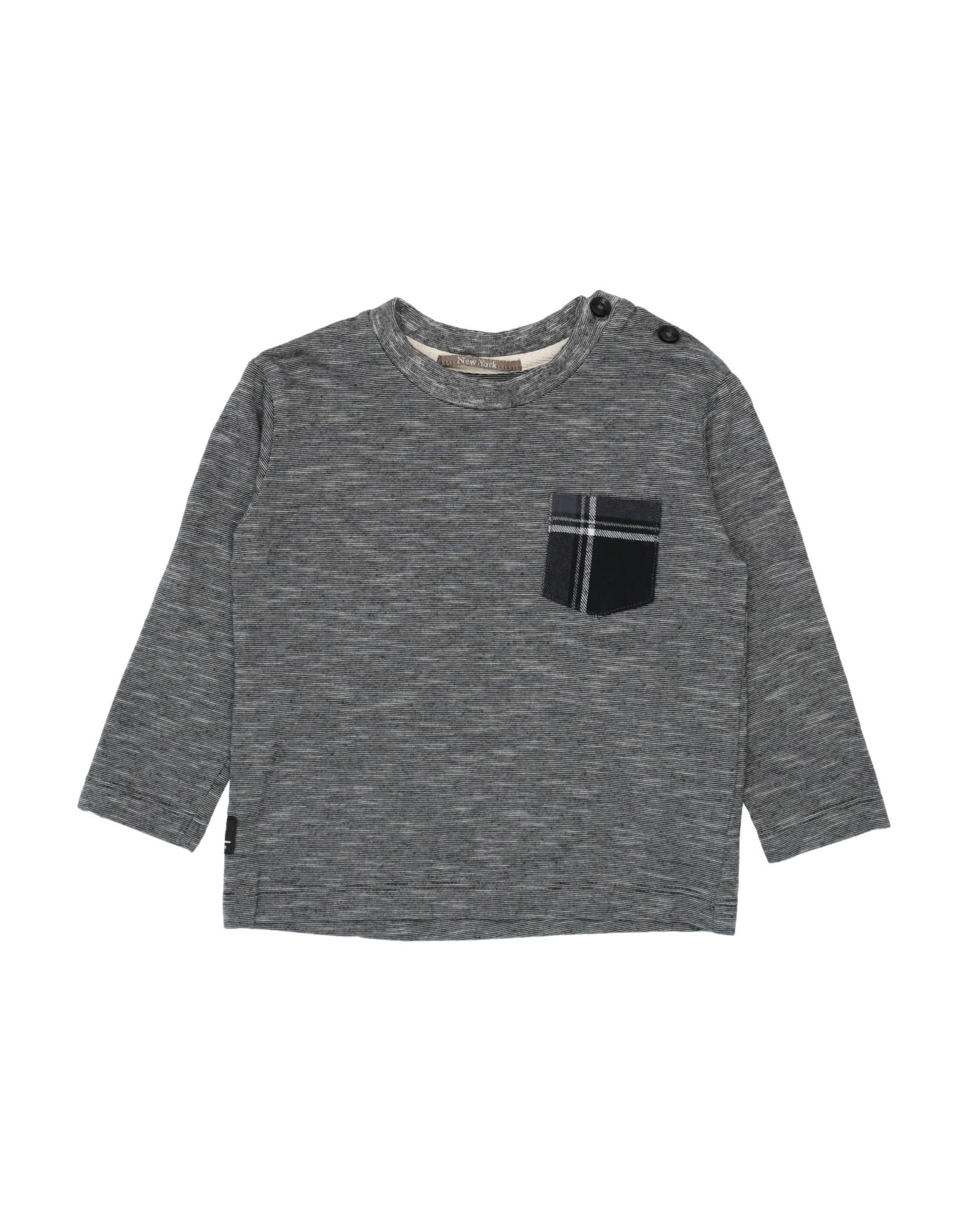 Fred Mello Kids' T-shirts In Steel Grey
