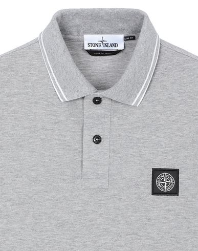 stone island collar shirt