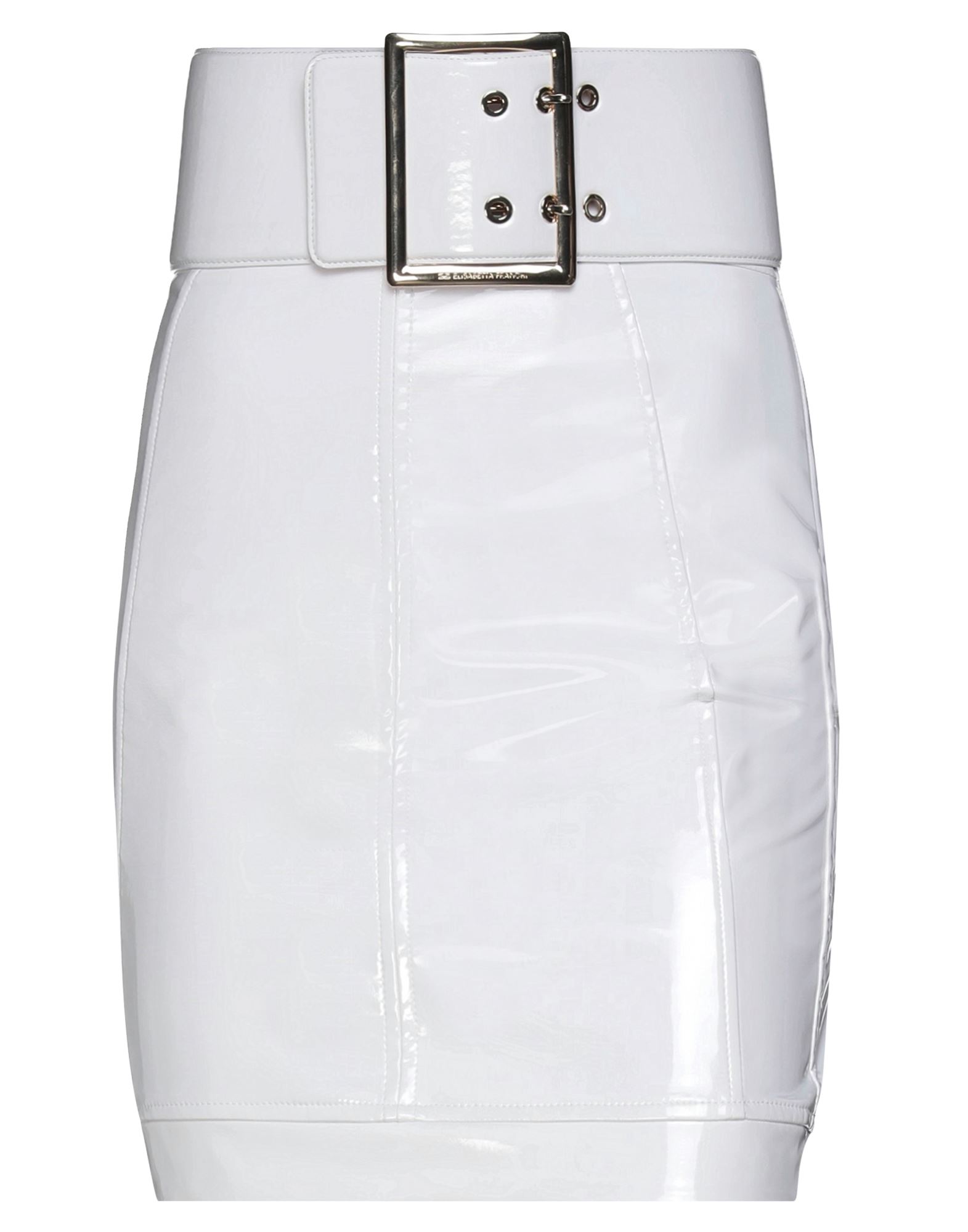 Elisabetta Franchi Mini Skirts In White