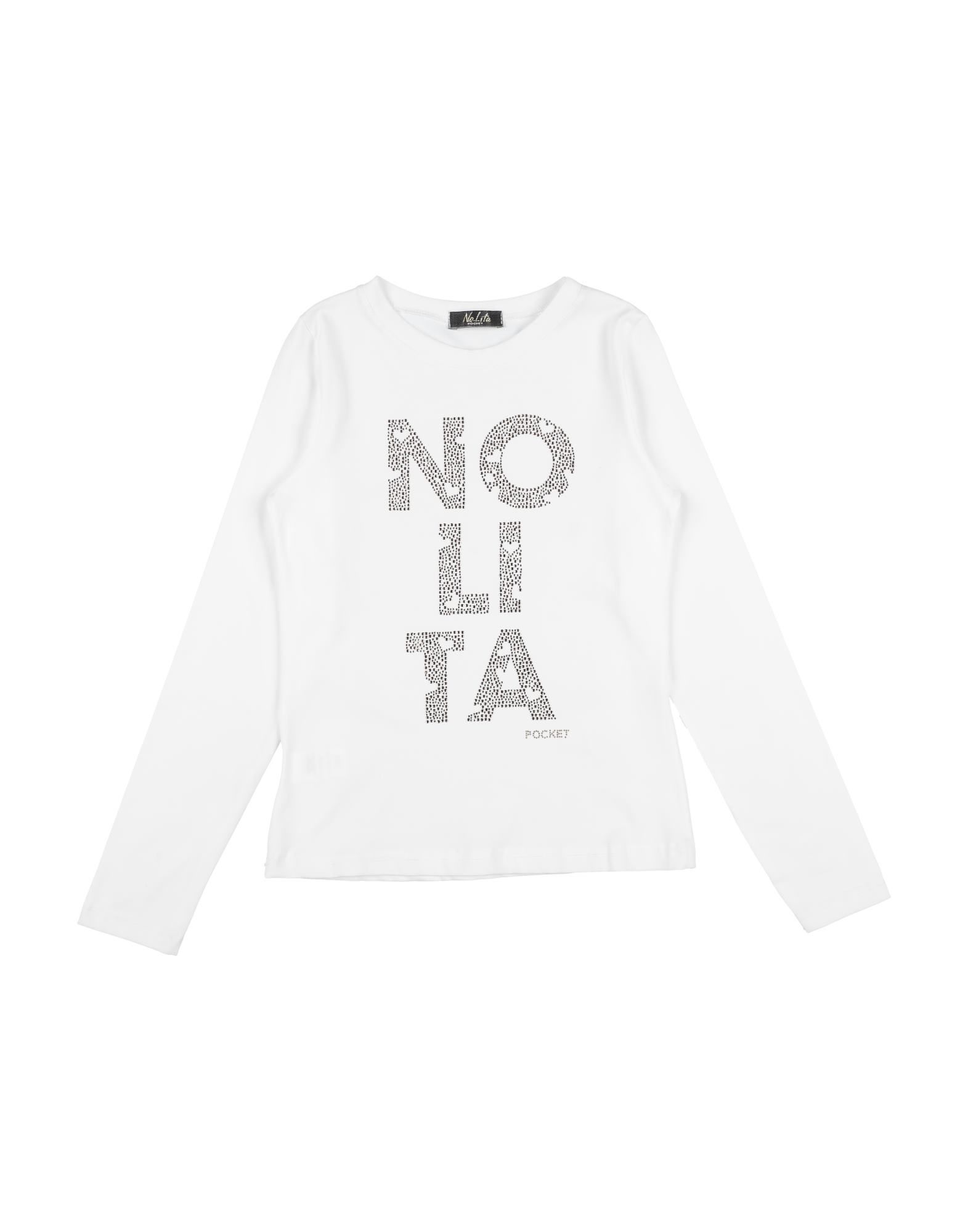 Nolita Pocket Kids' T-shirts In Ivory