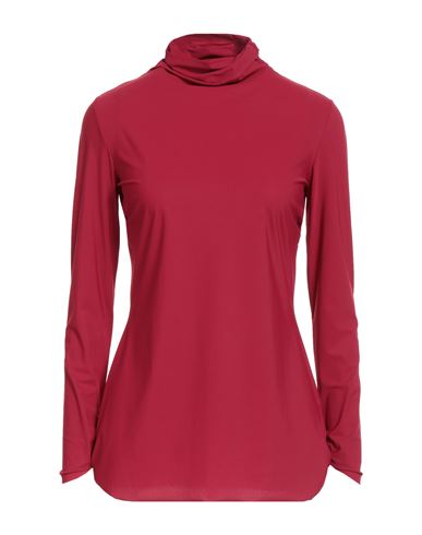 Chiara Boni La Petite Robe Woman T-shirt Brick Size 10 Polyamide, Elastane