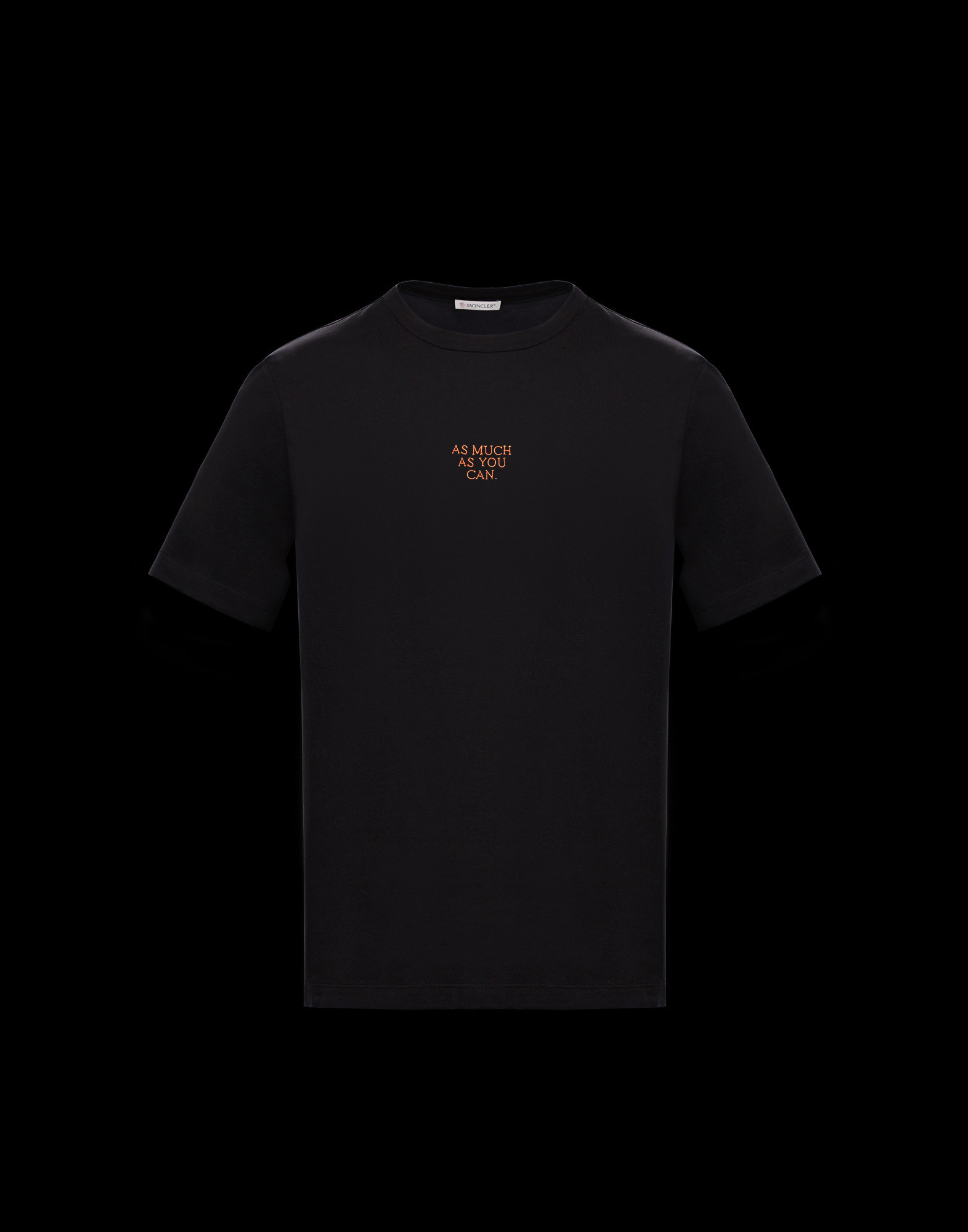 orange moncler t shirt