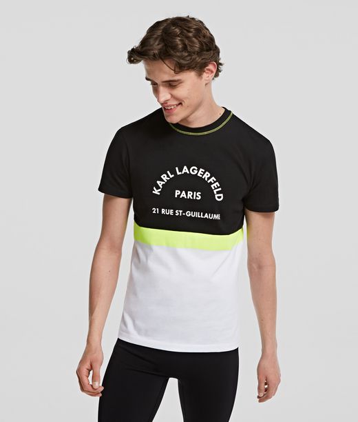 Image of RUE ST-GUILLAUME COLOR BLOCK T-SHIRT